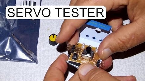 DISASSEMBLE SERVO TESTER
