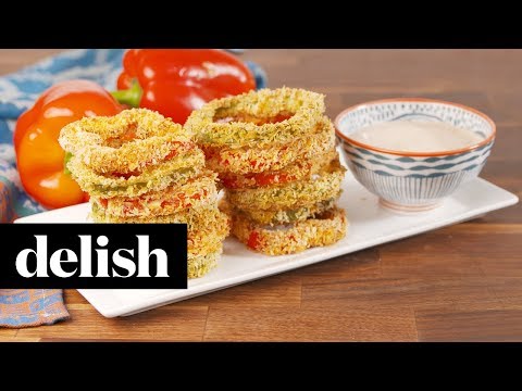 Bell Pepper Oven Fries | Delish