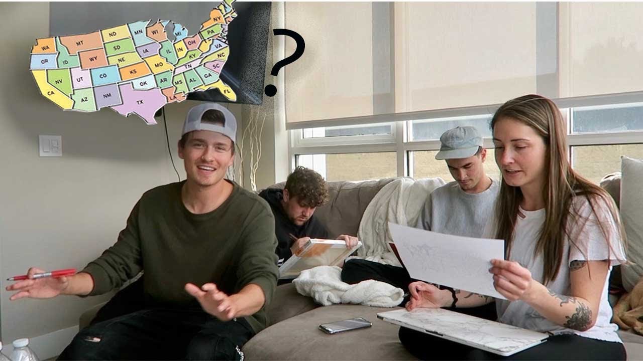 Who Can Name the 50 States!? With Kian, Corey, and Crawford