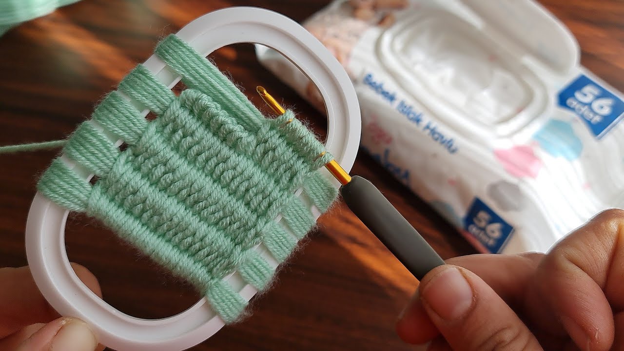 Amazing İdea 🤩I Knit with a wet wipe cover, Everyone Loved it Click & See YouTube