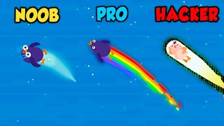 Bounce Masters NOOB vs 😎PRO vs 👨‍💻HACKER screenshot 2