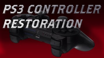 Playstation 3 SIXAXIS/Dualshock 3 Controller Restoration