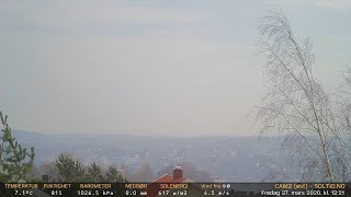 Timelapse Cam 2 - 27. mars 2020