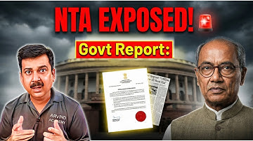 Govt Report: 📄 NTA Reality Check in Parliament | NEET 2026