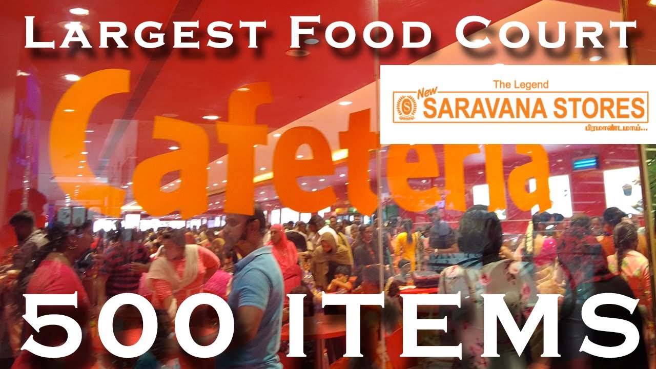 Day 2 - Largest Food Court In India - Legend New Saravana Stores - Lucas Padi - Muthu Footsteps
