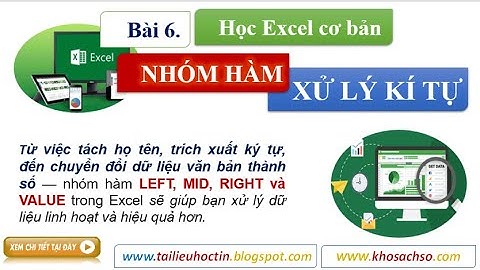 Les 6. De functies LINKS, MIDDEN, RECHTS en WAARDE gebruiken in Excel - Strings knippen en gegeve...