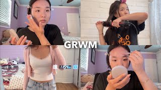 GRWM | skincare + makeup routine