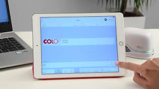 Details COLOP e-mark Mobile Printer: How to use the serial printing function Update