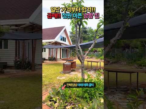 가성비에 <strong>국유지</strong> 보너스 땅까지 무상!! 광역상수도 전원주택 매매 #shorts