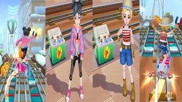 Subway Princess Runner CLOWN vs VENICE Gameplay 2020 .