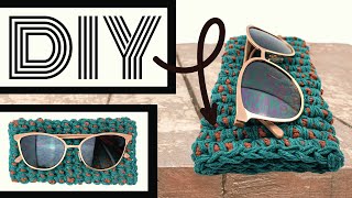 Crochet Sunglasses Case