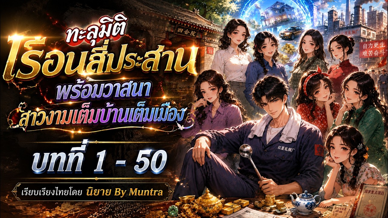 ทะลุมิติเรือนสี่ประสาน พร้อมวาสนาสาวงามเต็มบ้านเต็มเมือ… — Transcript