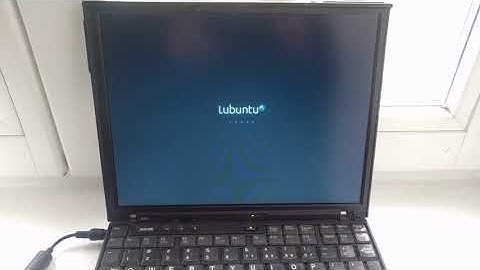 Thinkpad X40 booting fom poor man