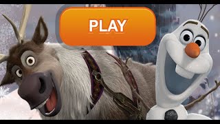Frozen Olaf's Freeze Fall Full Gameplay Walkthrough screenshot 1