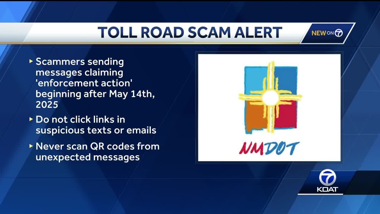 Toll road scam reported in New Mexico