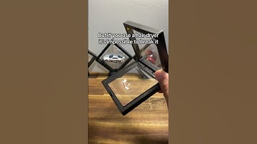 3D Floating Display Frame Holder Box Case Wth Stand