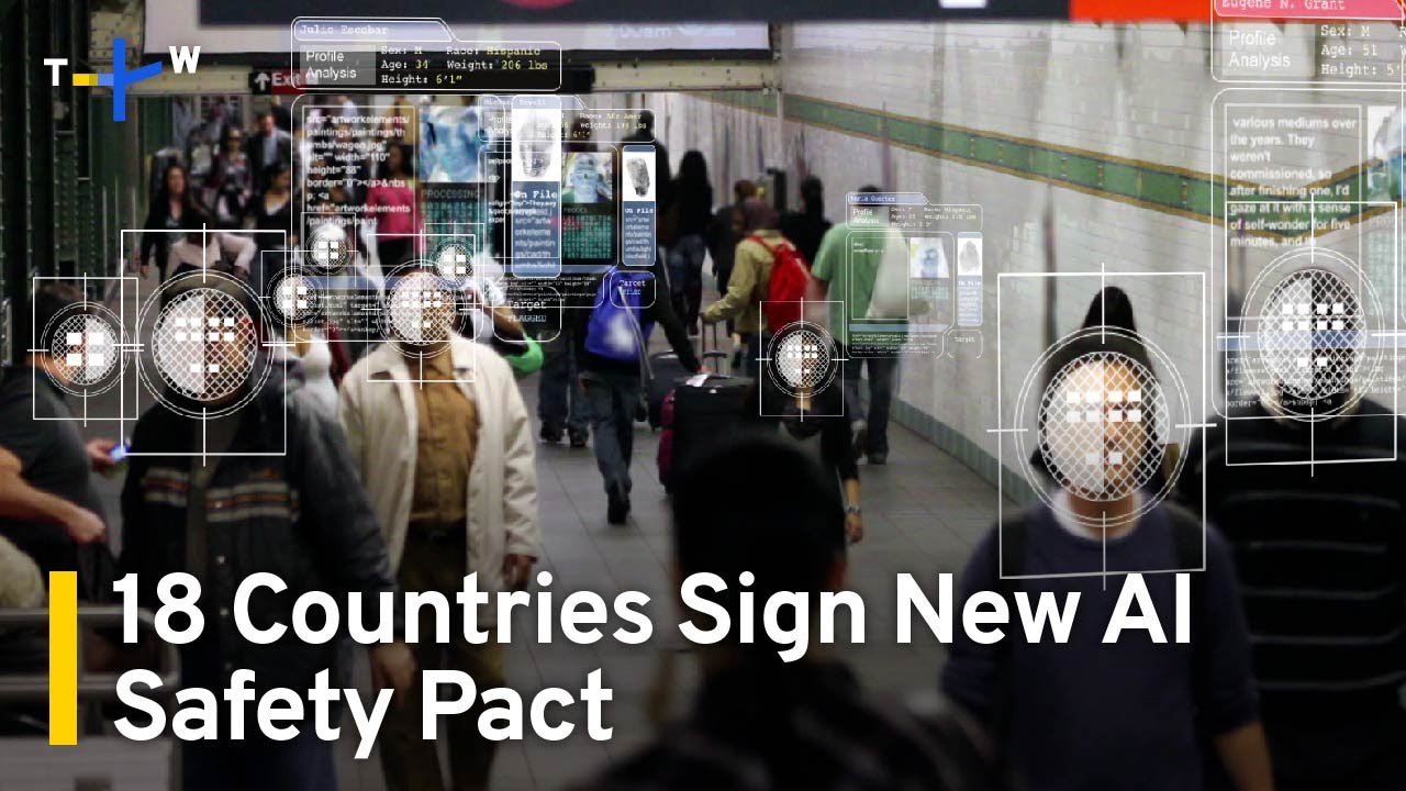 18 Countries Sign New AI Safety Pact | TaiwanPlus News - YouTube