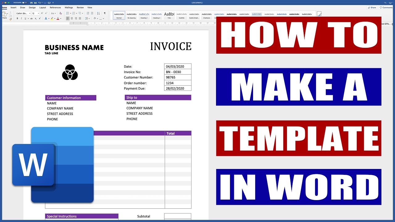 What are templates in Word?