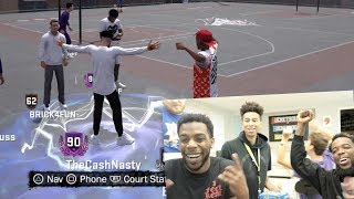CRAZIEST WAY GETTING 90 OVERALL REACTION!! NBA 2K18 PLAYGROUND