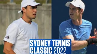 Sydney Tennis Classic 2022 Final || Aslan Karatsev vs. Andy Murray