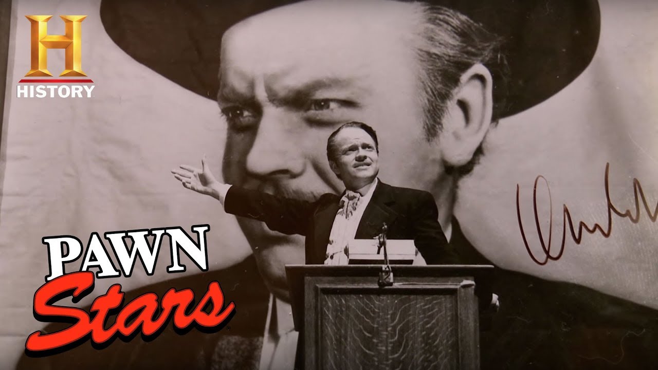 "Citizen Kane" Production Still Signed by Orson Welles (Season 14) | Pawn Stars