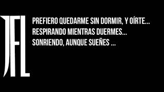 Nada me quisiera perder (I don’t wanna miss a thing) JFL (José Francisco Lozano)