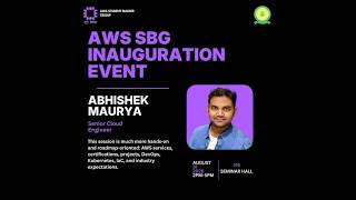 Full AWS SBG Inauguration Event | Hands-on AWS, DevOps, Kubernetes & Cloud Roadmap | NHITM #AWS #nhitm News