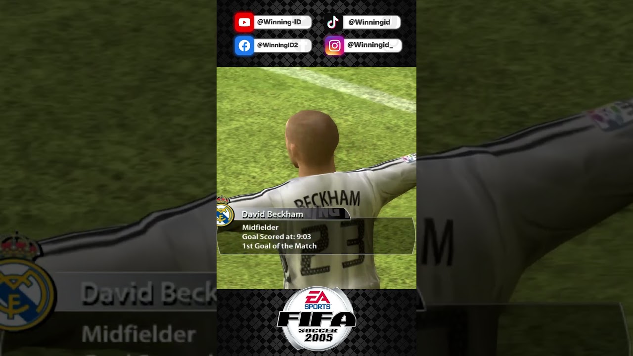 FIFA Football 2005 PS2 | David Beckham 