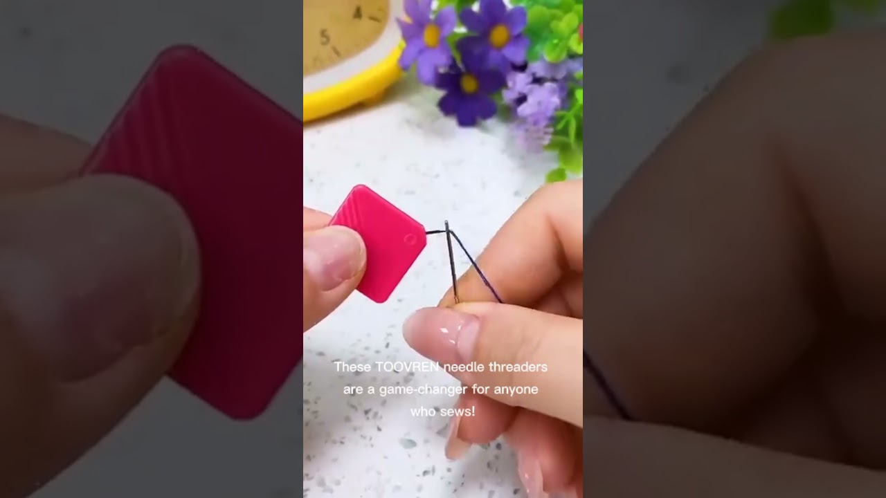 Needle Threaders, TOOVREN Needle Threader Tool 