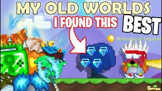 Checking My Old Growtopia Worlds for EXPENSIVE Items Compilation pt.2 OMG! | GrowTopia