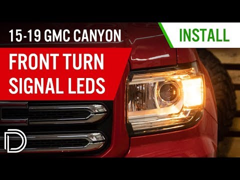 How to Install 2015-2019 GMC Canyon Front Turn Signal LEDs | Diode Dynamics