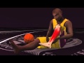 How Kobe Bryant tore his Achilles tendon in animation