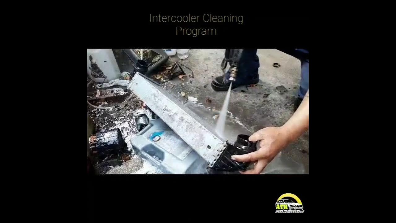 Intercooler Cleaning Program by ATR RazeMod YouTube