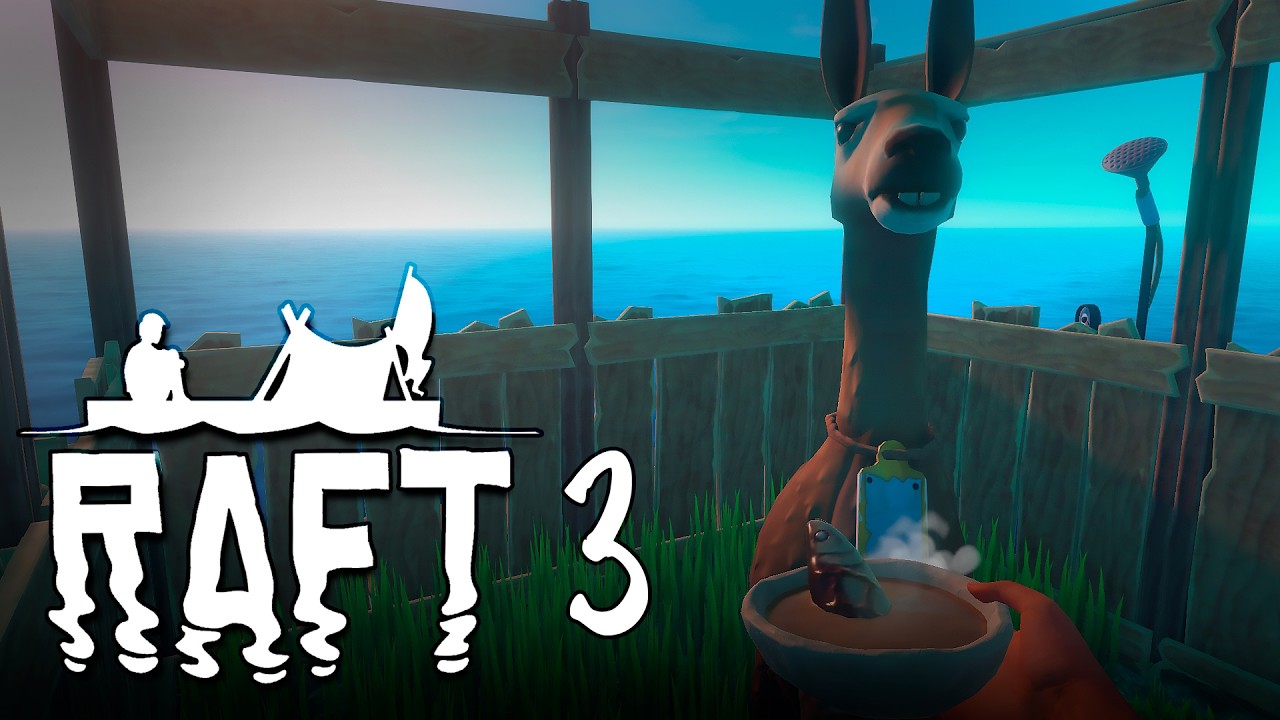 Новые пассажиры на нашем плоту | Raft 🏝️ 3 прохождение