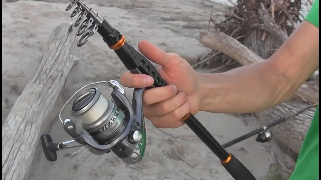 Telescopic Fishing Rod Collapsible Backpacking Fishing - Reel 