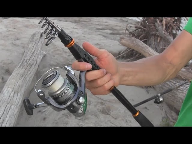 Telescopic Fishing Rod Review - Sougayilang- Portable and Collapsible Pole  