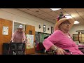 PC seniors Easter bonnet parade