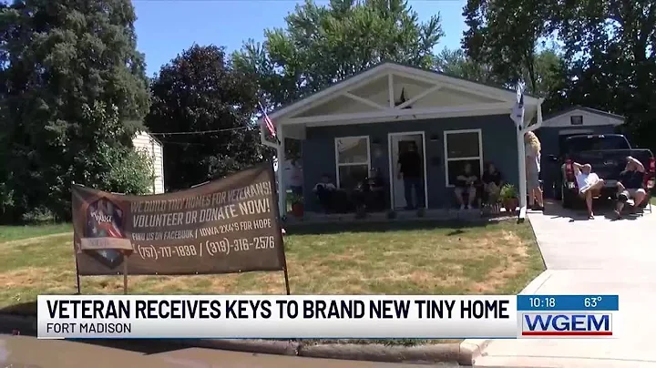 Lee County veteran receives brand new ‘tiny home’