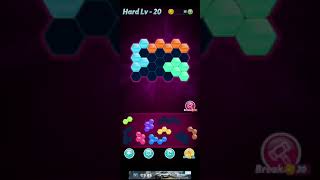 Block Hexa Puzzleregular B Block 7 To 10 Levels Level-20