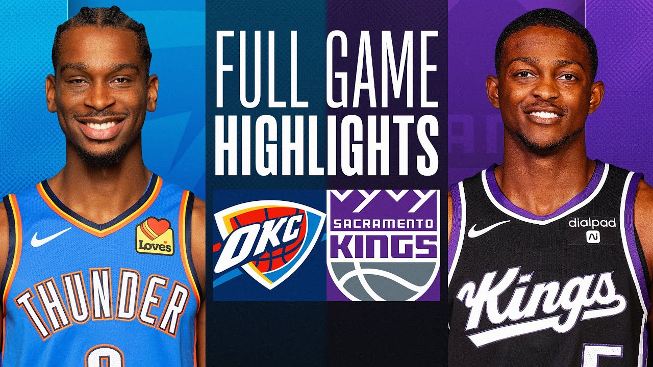 THUNDER at KINGS | FULL GAME HIGHLIGHTS | December 14, 2023