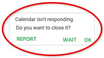 How To Fix Calendar Isn