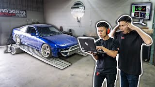 240SX made CRAZY NUMBERS on the DYNO!!