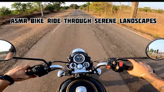 ASMR ride through unseen beautiful roads