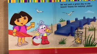 Books For Kids - Dora The Explorer - A Day At The Beach