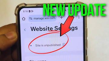 How to unpublish wix site from app | Wix New update