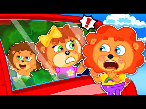 Маша и Леопольд. В машине - Мультик для детей - Lion Family на русском