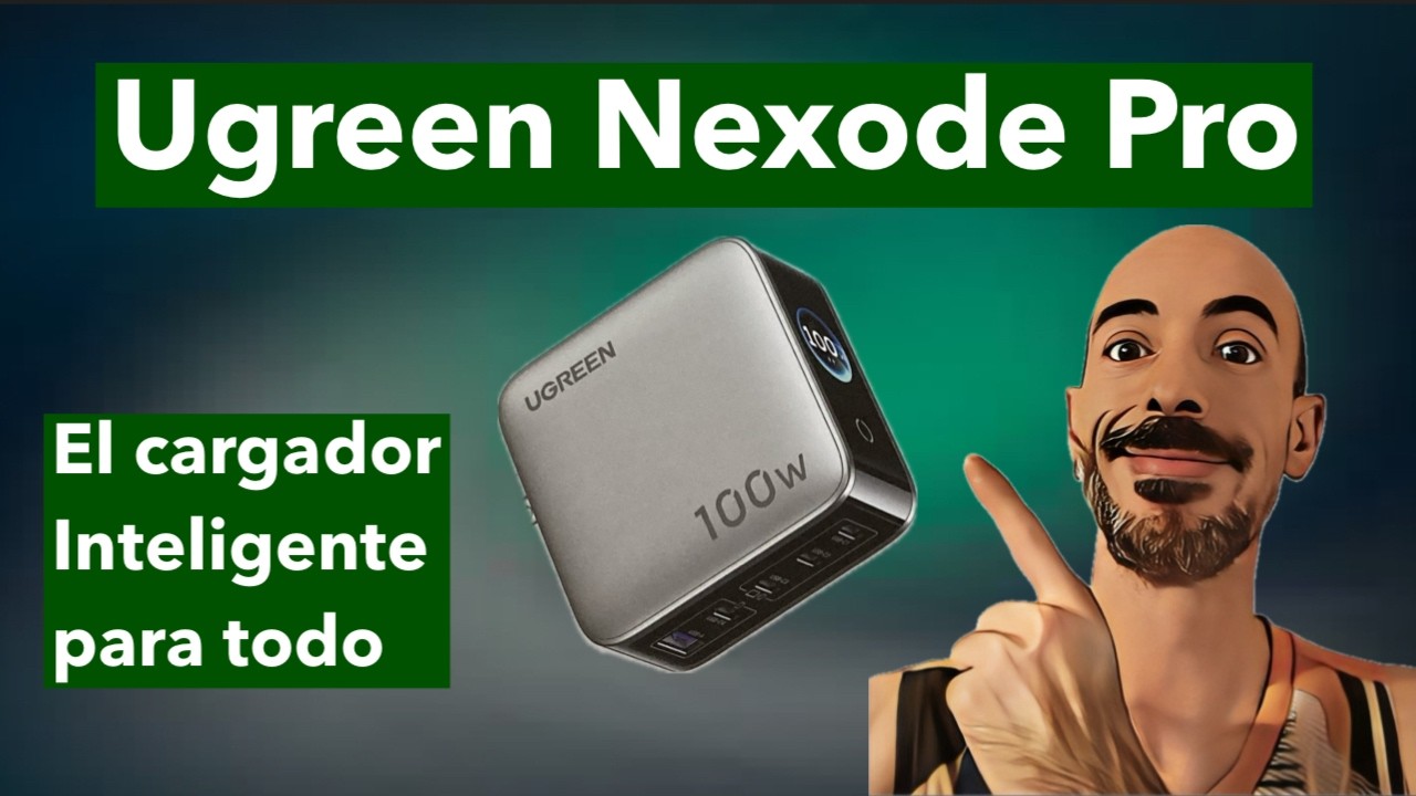 Ugreen Nexode Pro de 100w cargador inteligente con pantalla táctil |Unboxing Datos y Prueba+extra|