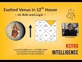 Exalted Venus In 12th House - Its Role and Logic