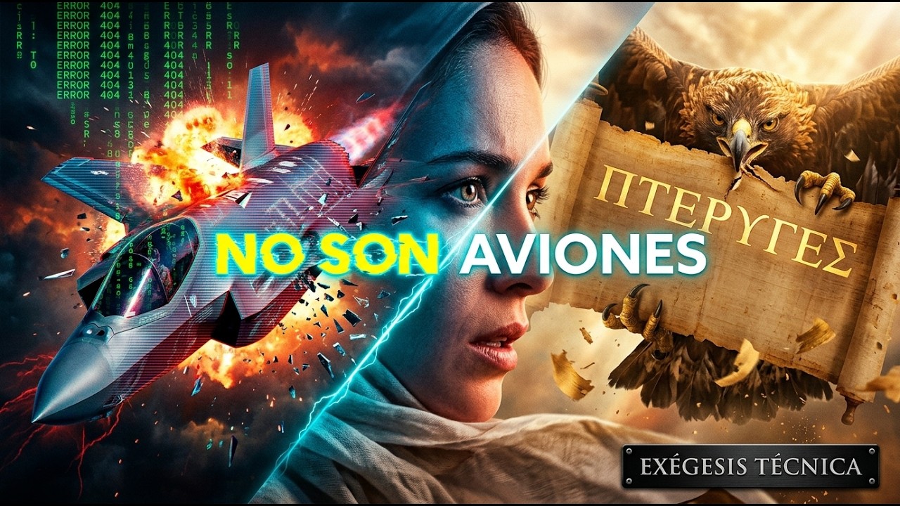 Las ALAS de ÁGUILA del Apocalipsis 12 NO son AVIONES (lo que Juan REAL escondió)