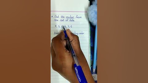 How to find Median | Math shorts #shorts